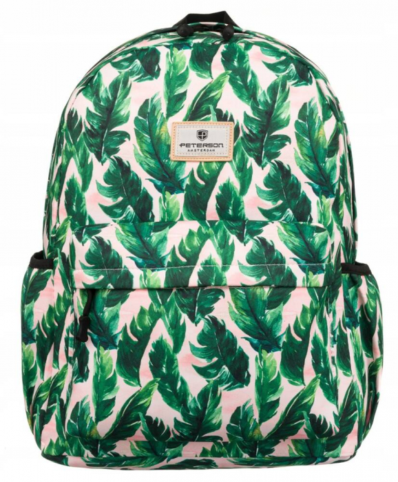 Rucsac mare, încăpător pentru femei, cu spațiu pentru laptop - Peterson PTR-PTN 77702-8025 PRINT [2]