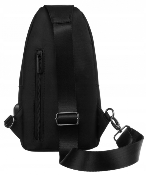 Geanta-rucsac de umar pentru barbati cu port USB - Peterson PTR-PTN 73206-7776 BL [3]