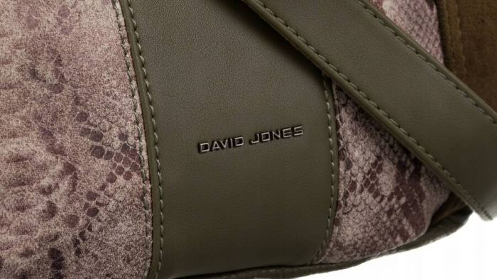 Geanta de dama din piele ecologica - David Jones PTR-6885-1 KHAKI [4]