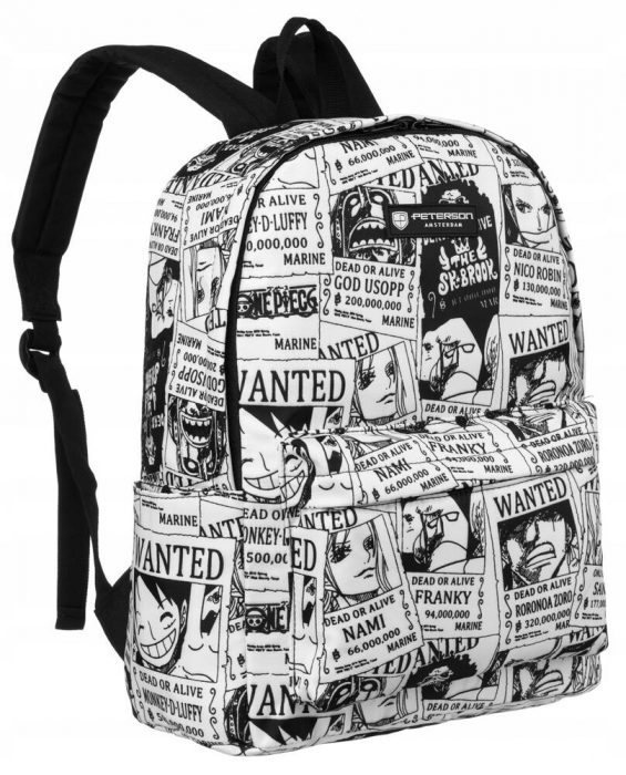 Rucsac pentru scoala cu un singur compartiment cu material respirabil pe spate - Peterson PTR-PTN 79904-8009 PRT8 [1]