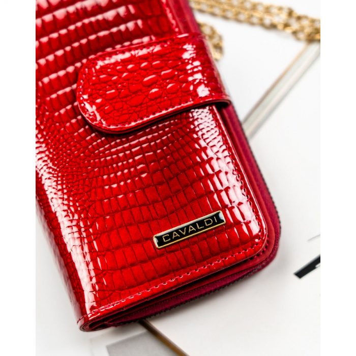 Portofel dama din piele naturala Cavaldi PTR-PN34-RS-8054 RED [3]