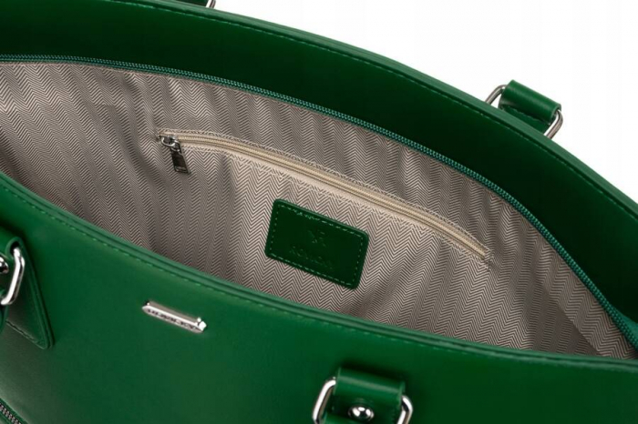 Geanta shopper de dama eleganta din piele ecologica cu curea detasabila - Rovicky PTR-R-072-04-0386 GRE [5]