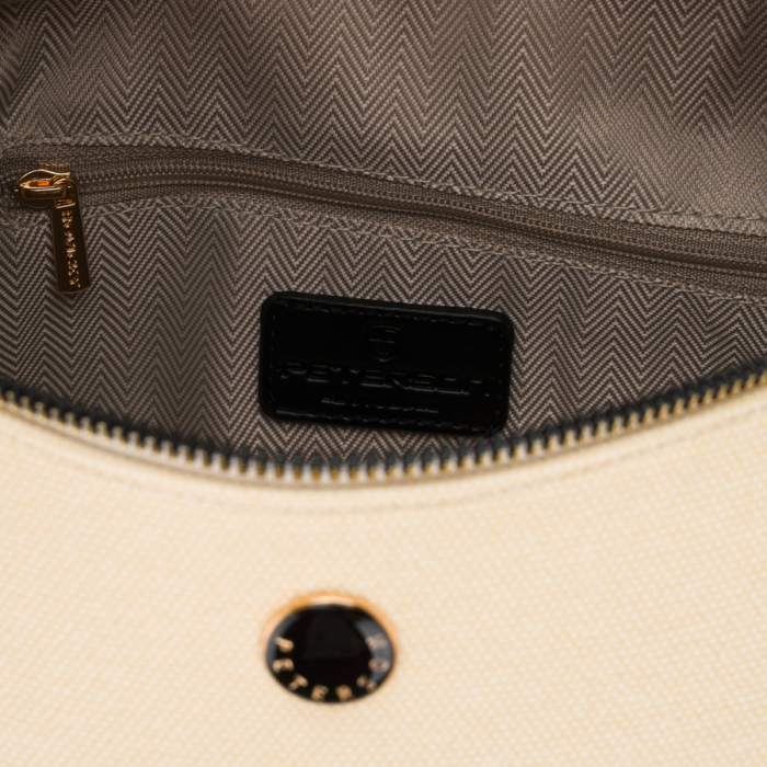 Geantă elegantă de damă din piele ecologică tip borseta - Peterson PTR-PTN MIS-07-2027 ECRU [6]