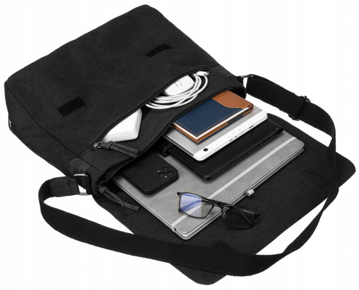 Geantă din material pentru laptop de până la 12 inchi - Peterson PTR-PTN LAP-5426-2-1452 [10]