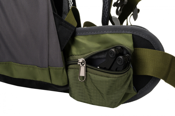 Rucsac de drumeție sport verde aventură cu fluier de salvare - Peterson PTR-PTN JPS-01-8474 GREE [16]