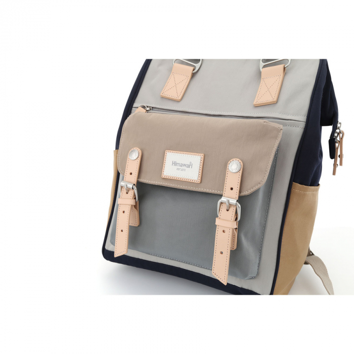 Rucsac mare multicolor din poliester - Himawari PTR-9018-01 [5]