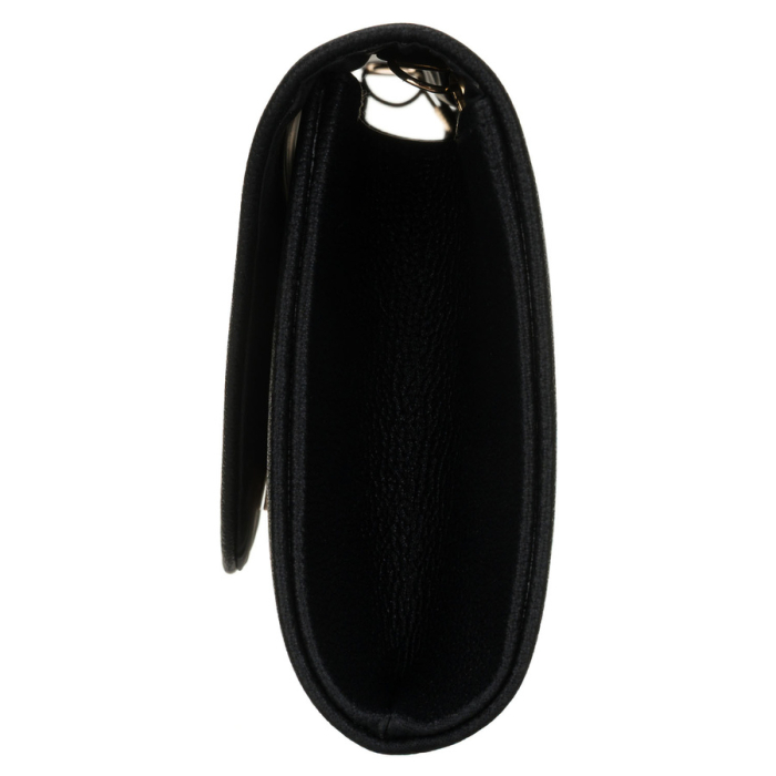 Geantă tip clutch de damă din piele ecologică de culoare neagră - Rovicky PTR-R-XS029-1-0696 BLACK [4]