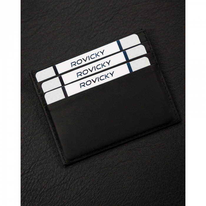 Husă din piele pentru carduri și documente în negru PTR-CC323-ACL-1237 BLACK [4]