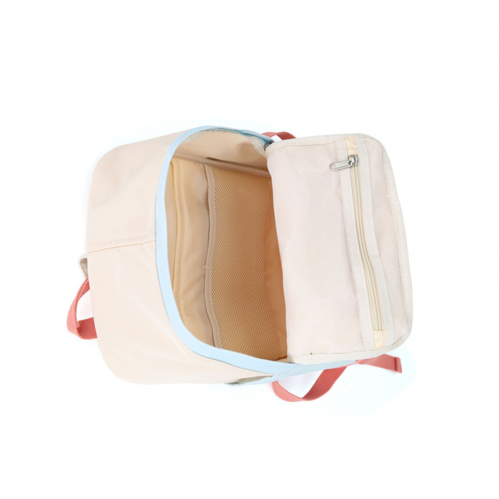 Rucsac urban multicolor pentru femei cu închidere cu fermoar - Himawari PTR-1088M-05 [7]