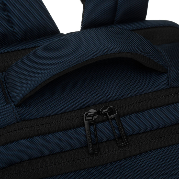 Rucsac de călătorie bleumarin din poliester cu compartiment pentru laptop și bretele reglabile - Peterson PTR-PTN HY241-7031 NAVY [19]