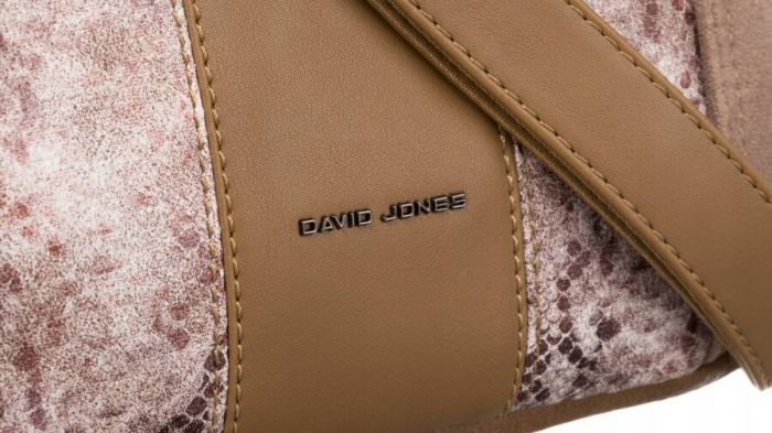 Geanta de dama din piele ecologica - David Jones PTR-6885-1 CAMEL [4]