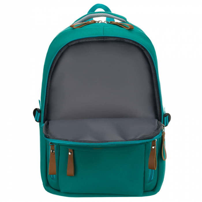 Rucsac școlar verde pentru copii, din poliester, cu bretele reglabile - Peterson PTR-PTN BHX-01-9259 Gree [6]