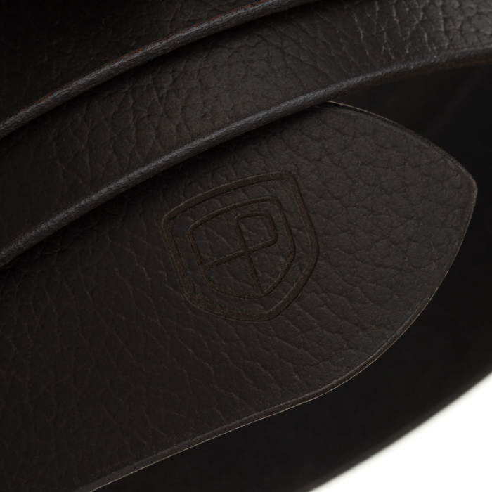 Curea bărbătească clasică maro din piele naturală cu cataramă tradițională - Peterson PTR-PTN LTP-28 [6]