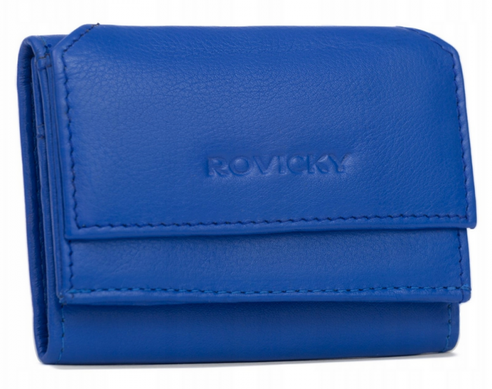 Portofel dama din piele naturala Rovicky PTR-R-18-LFN-3135 R.BL [1]