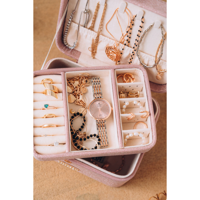 Cutie de bijuterii roz cu închidere magnetică - Peterson PTR-PTN SZK-09-3125 ROSE [9]