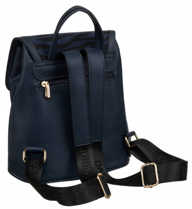 Rucsac urban de dama cu clips din piele ecologica - David Jones PTR-6865-3 NA [3]