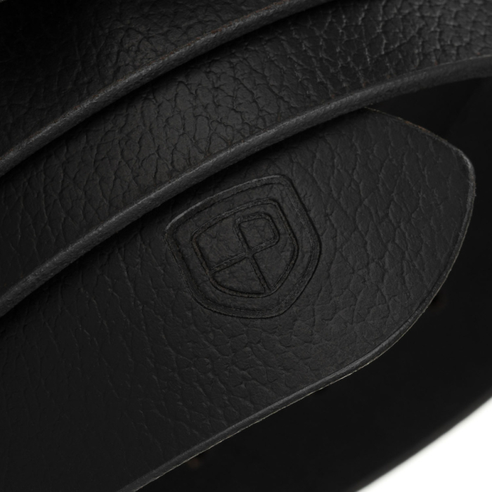 Curea bărbătească clasică din piele neagră cu cataramă tradițională - Peterson PTR-PTN LTP-27 [6]