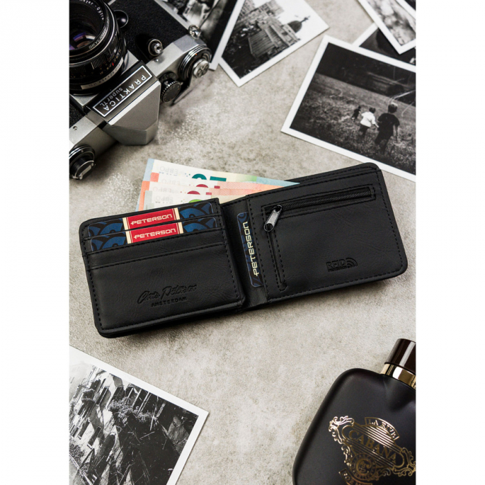 Portofel pentru barbati Peterson PTR-PTN EH-06Z BLACK [6]