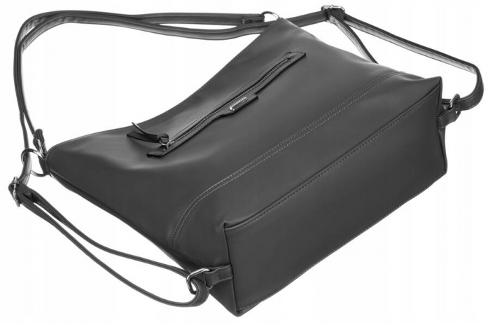 Geanta de dama incapatoare din piele ecologica - Rovicky PTR-R-073-02-0447 GRA [8]