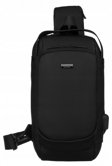 Geanta de umar cu port USB - Peterson PTR-PTN 88039-7127 BL [3]
