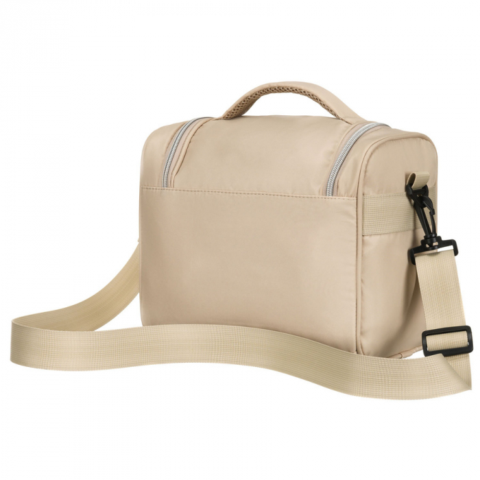 Geantă practică de cosmetice de călătorie din material sintetic, de culoare bej - Peterson PTR-PTN 24463-3957 BEIGE [4]