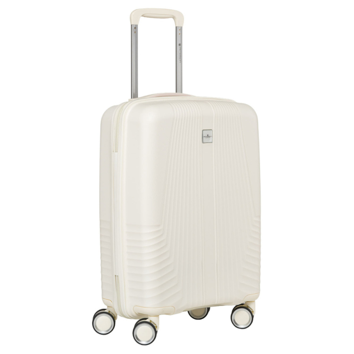 Valiză de cabină bej cu mâner telescopic - Peterson PTR-PTN PP-09-W-S-1440 B [1]