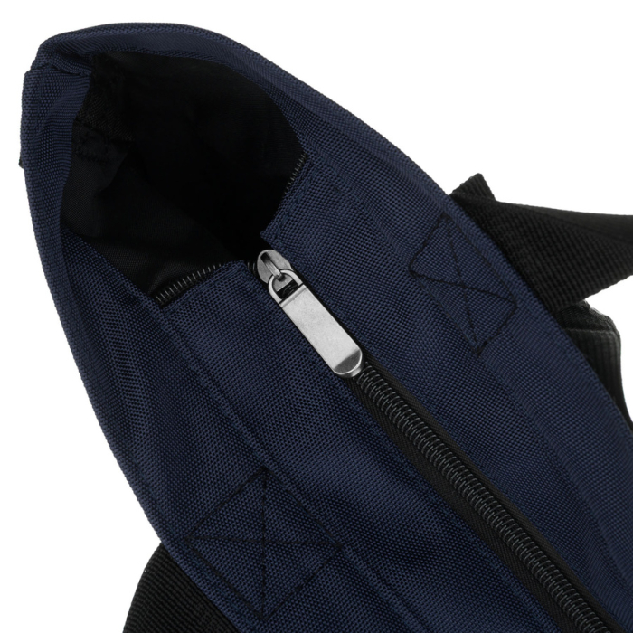 Geantă de damă din poliester bleumarin cu buzunar exterior - Peterson PTR-PTN TZ15605D-0955 NA [7]
