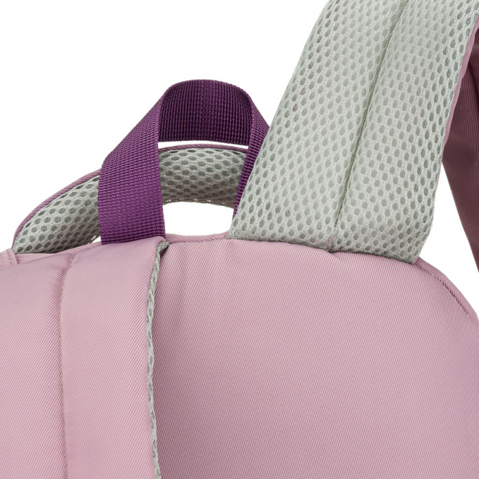 Ghiozdan școlar din poliester, alb și violet, cu bretele reglabile - Peterson PTR-PTN 8603-1303 PURPLE [12]