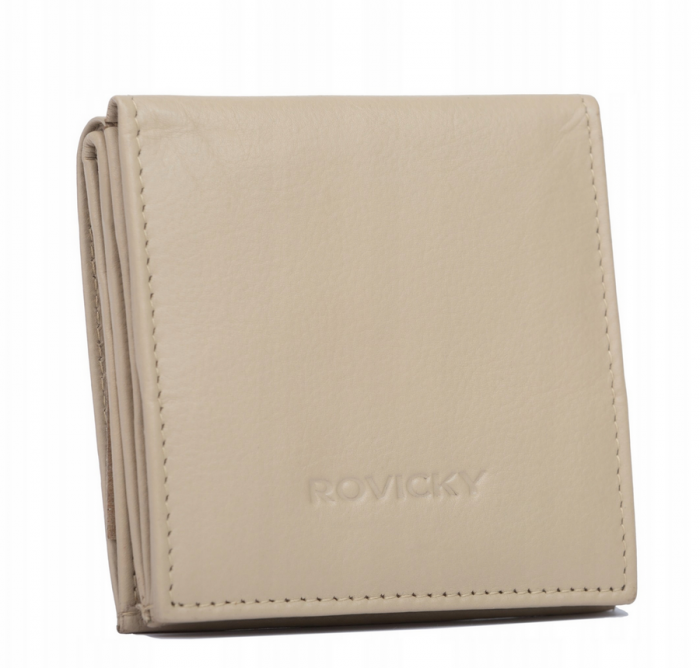 Portofel dama din piele naturala Rovicky PTR-R-23-26-LFN-2992 BE [1]