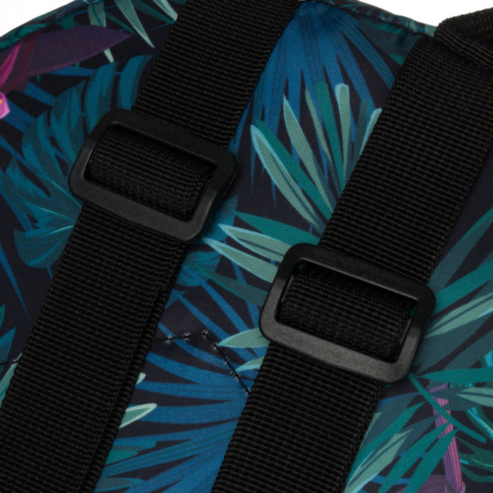 Rucsac de damă din poliester multicolor cu un model frumos cu frunze - Rovicky PTR-R-PL15601-8978 17 [7]