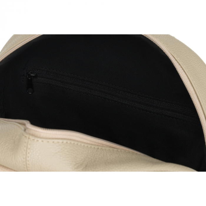 Rucsac din piele naturala urban pentru femei bej - Rovicky PTR-RV-2629-FTS-3004 BEI [7]