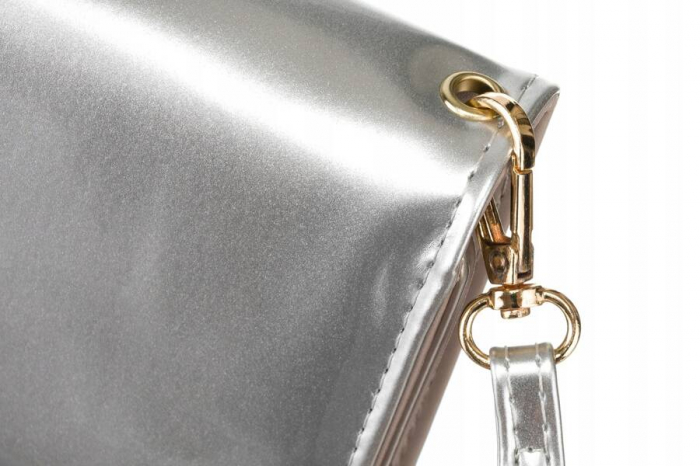 Mini geantă clutch elegantă de culoare argintie - Rovicky PTR-R-MW-01-6045 SIL [5]