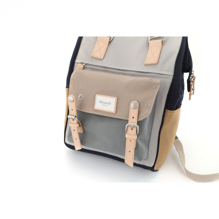 Rucsac mare multicolor din poliester - Himawari PTR-9018-01 [6]