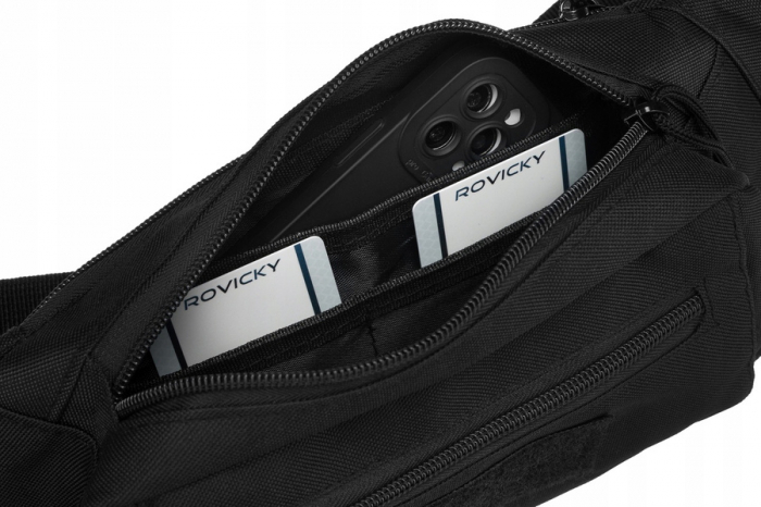 Borseta pentru bărbați spațioasă, sport, din poliester - Rovicky PTR-RN-01-9220 BL [6]