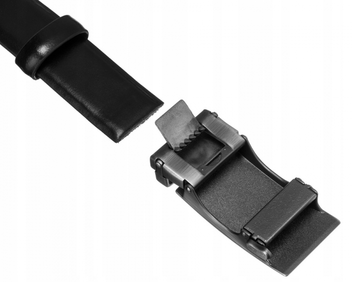 Curea barbati din piele naturala Peterson PTR-PTN A005 BL [5]