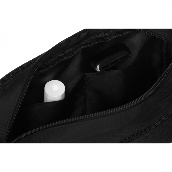 Geantă neagră pentru cosmetice de călătorie din poliester cu mâner confortabil - Peterson PTR-PTN KOS-YG-03 BLACK [10]