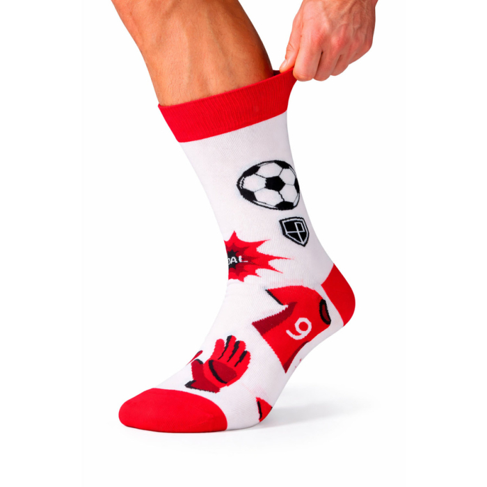 Set de șosete bărbătești cu motiv de fotbal, mărimile 38-44 - Peterson PTR-PTN SML-S3W-FB-38-44 [20]