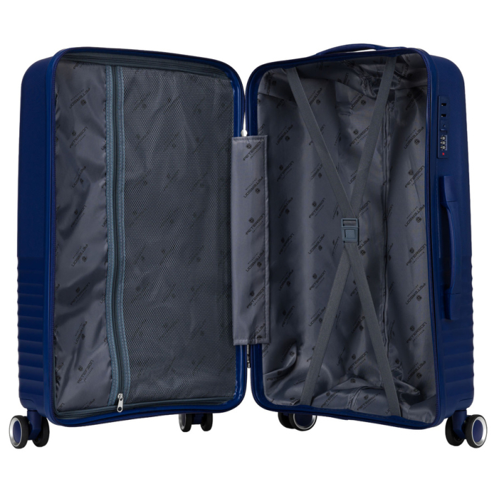 Valiză mare de călătorie bleumarin cu carcasă impermeabilă - Peterson PTR-PTN PP-09-W-L-1624 N [5]