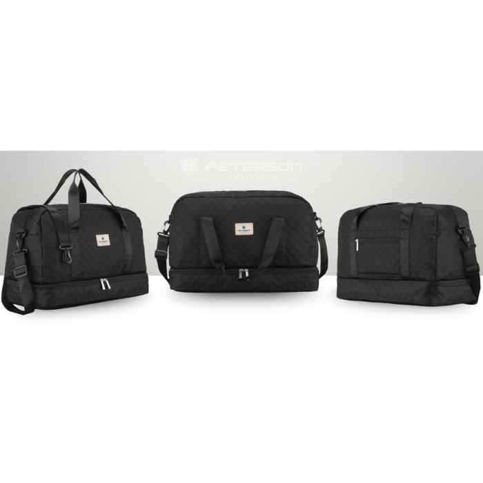 Geantă sport neagră din poliester - Peterson PTR-PTN PIK-01-8526 BLAC [7]