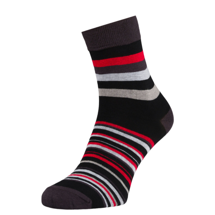 Set de 5 perechi de șosete bărbătești cu dungi, mărimi 40-45 - Peterson PTR-PTN SML-S5-40-45-PA1 [29]