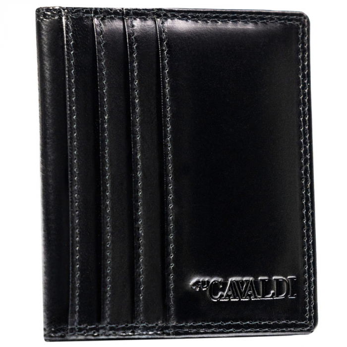 Portcard din piele naturala pentru barbati Cavaldi PTR-CW1015-LGV-5137 BL [2]