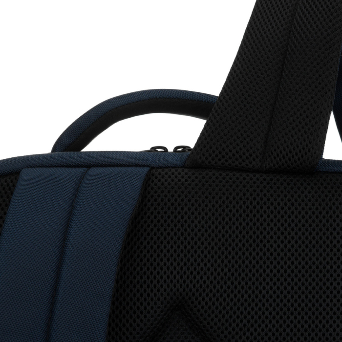 Rucsac de călătorie bleumarin din poliester cu compartiment pentru laptop și bretele reglabile - Peterson PTR-PTN HY241-7031 NAVY [20]