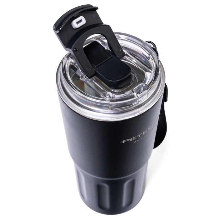 Cană termică din oțel inoxidabil, neagră - Peterson PTR-PTN KT-01-600 BLACK [6]