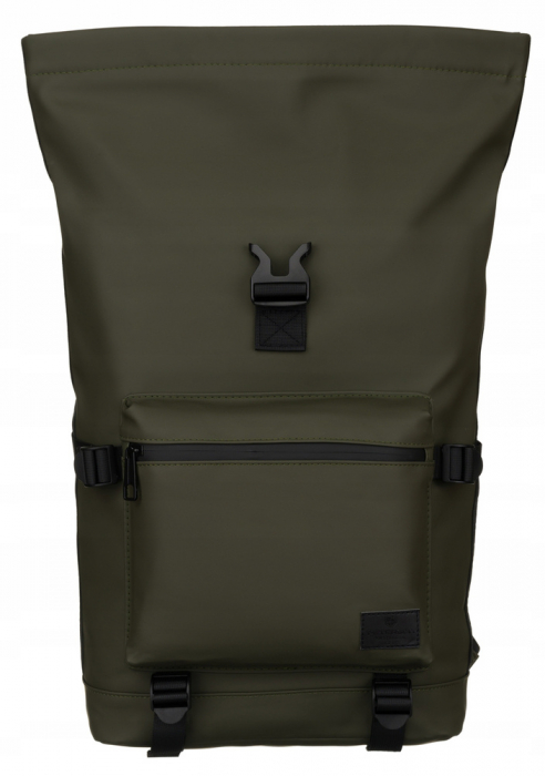 Rucsac sport spațios, impermeabil, verde, cu buzunar exterior - Peterson PTR-PTN NAIROBI-9138 OLI [5]