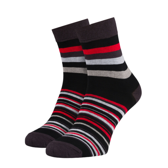 Set de 5 perechi de șosete bărbătești cu dungi, mărimi 40-45 - Peterson PTR-PTN SML-S5-40-45-PA1 [15]