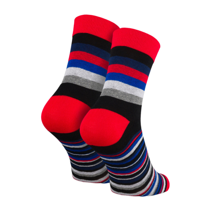 Set de 5 perechi de șosete bărbătești cu dungi, mărimi 40-45 - Peterson PTR-PTN SML-S5-40-45-PA1 [23]