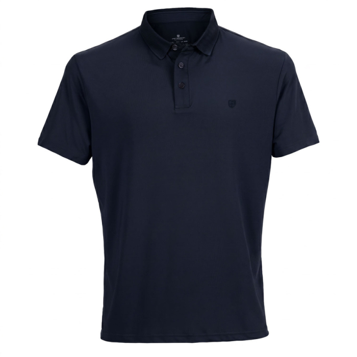 Tricou polo bleumarin pentru bărbați, mărimi de la M la XL - Peterson [3]