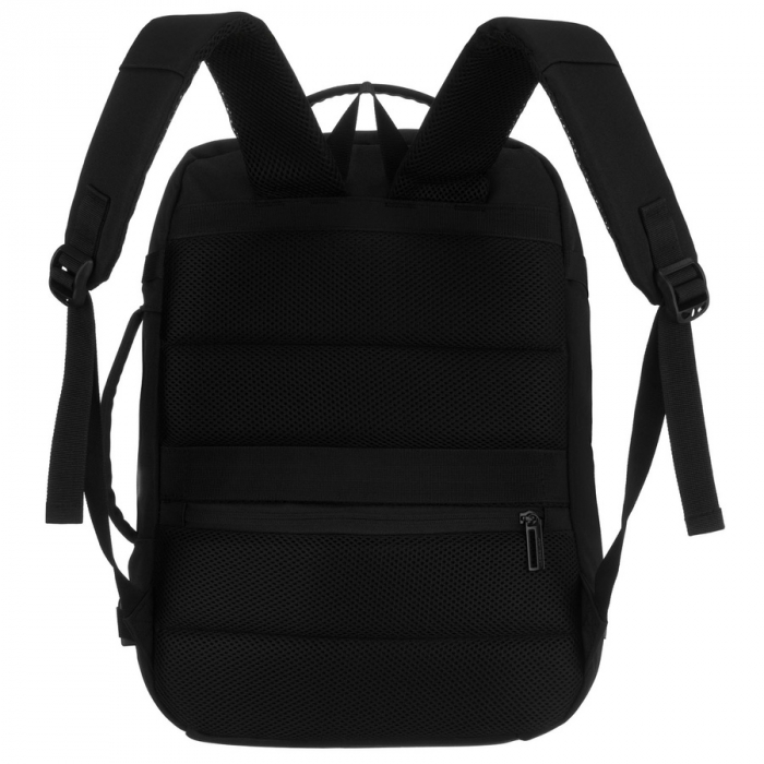 Rucsac de călătorie negru din poliester, perfect pentru bagajul de mână - Peterson PTR-PTN BHX-04 -0048 Bl [5]