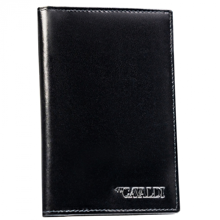 Portcard din piele Cavaldi PTR-CW-PAS-LGV-5175 BL [1]