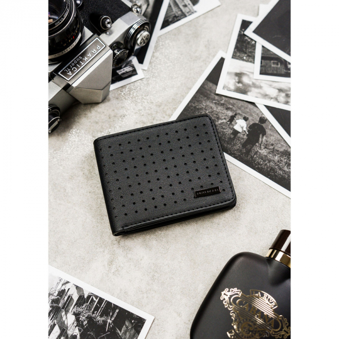 Portofel din piele pentru barbati Peteson PTR-PTN EH-03Z BLACK [3]